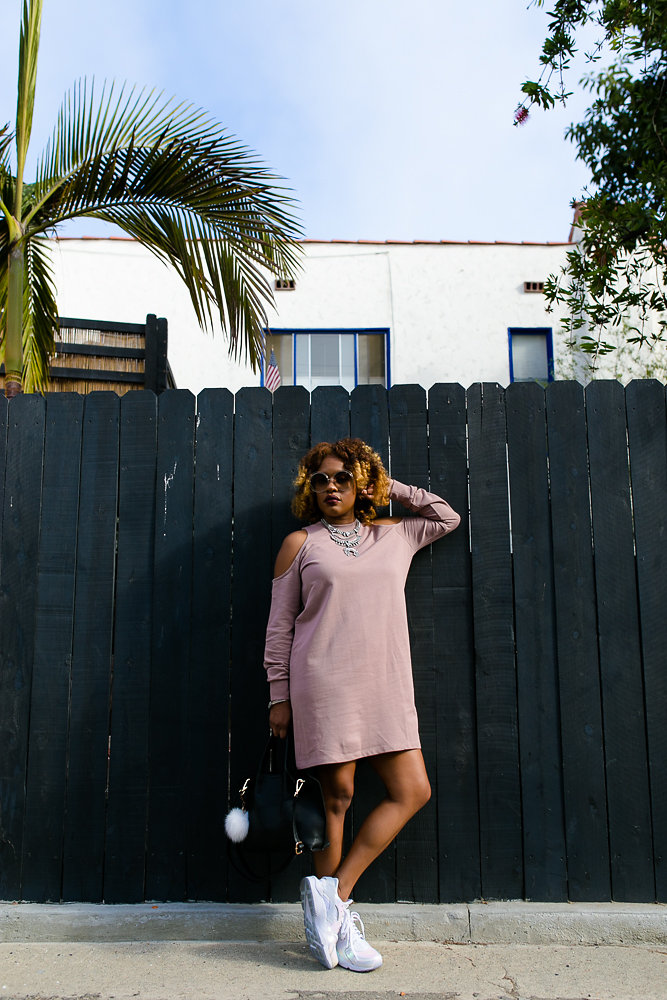 How To: Style A Sweatshirt Dress - The Hautemommie