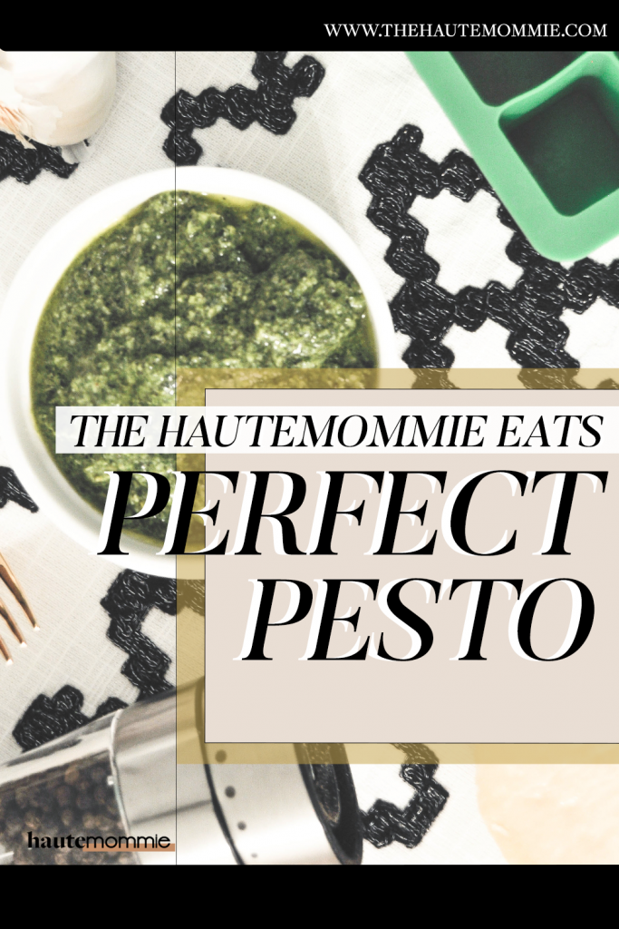 Pesto graphic from the Hautemommie