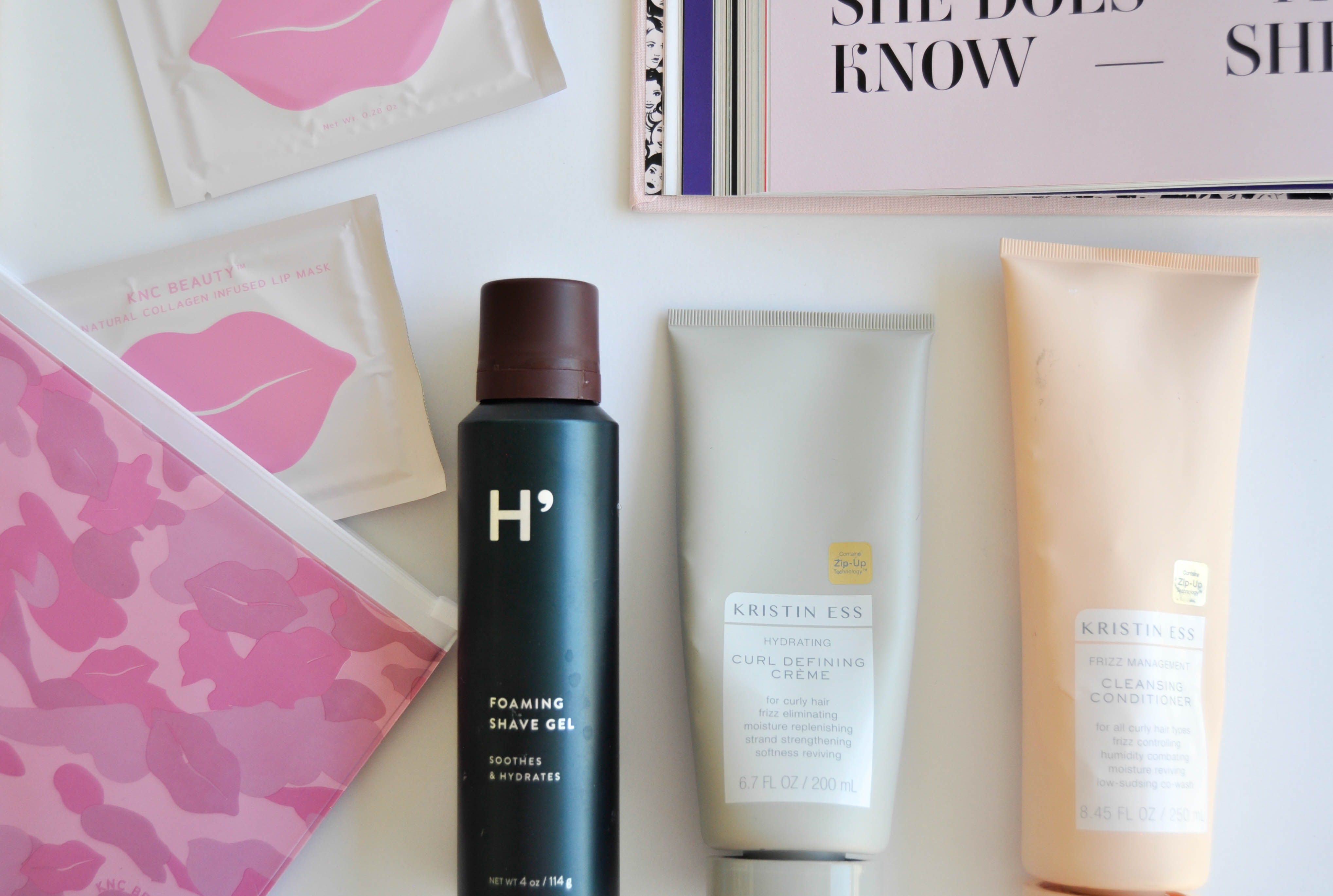 Lip masks, shaving systems, and hair goodies are in this month's Hautemommie favs!