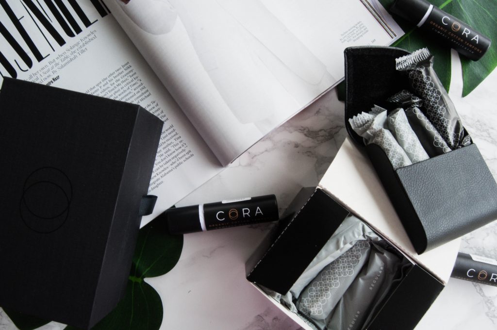 Pretty packaging from Cora woman plus a social cause Hautemommie can get behind. 