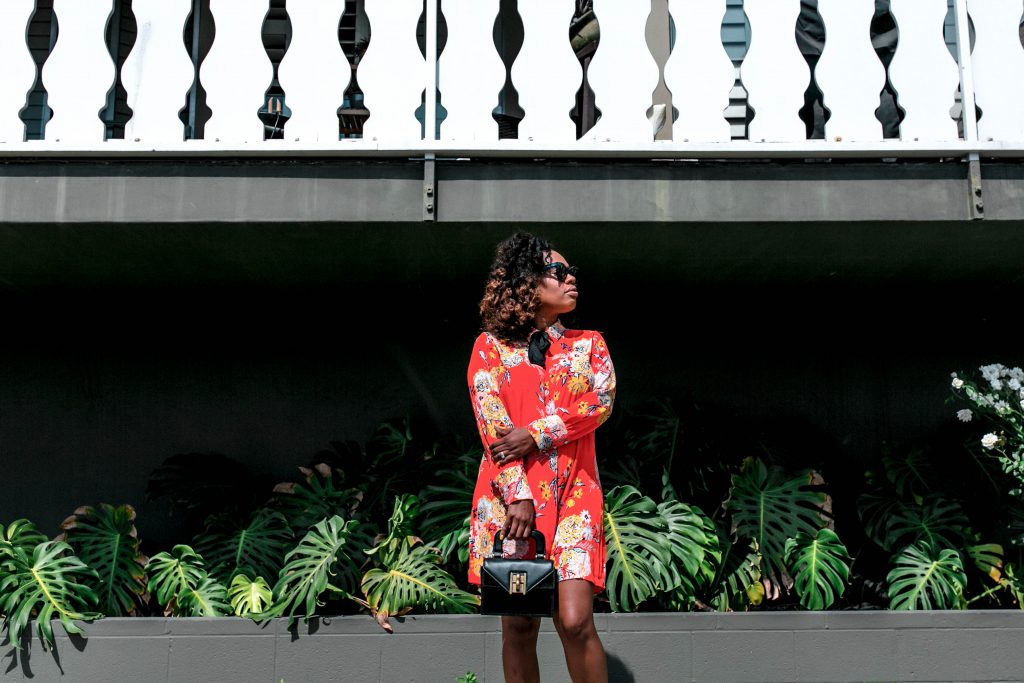 Hautemommie rocks her power red dress in this post all about entrepreneurship and inspiration.