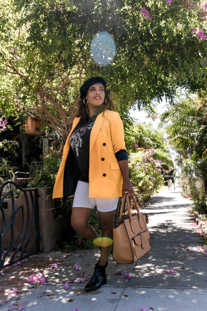 It's Fall on The Hautemommie, see what style tips Leslie is sharing for biker shorts!